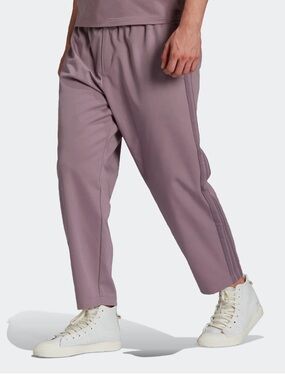 Adidas Cotton Twill Crop Boxy Straight Fit Trouser